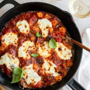 cheesy cauliflower gnocchi.