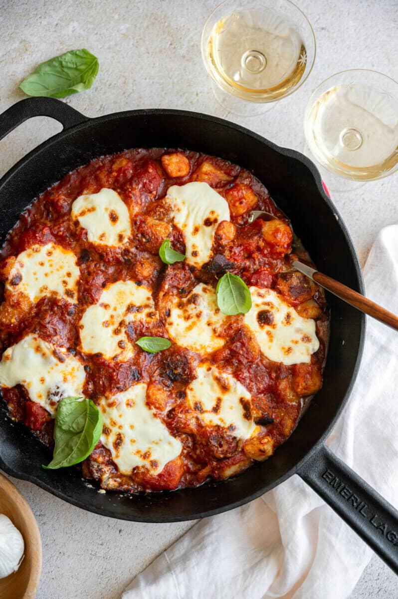 cheesy cauliflower gnocchi.