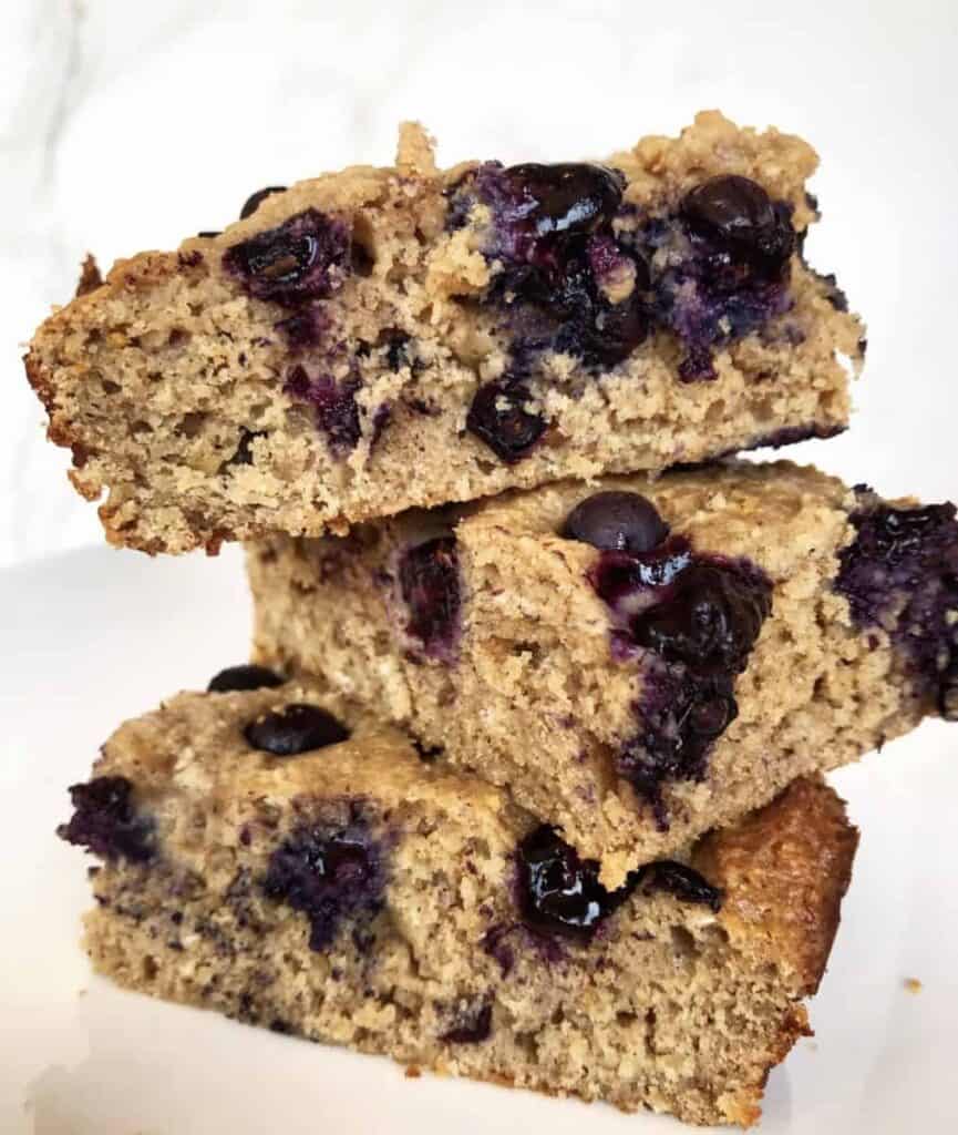 Protein Blueberry Oat Bars