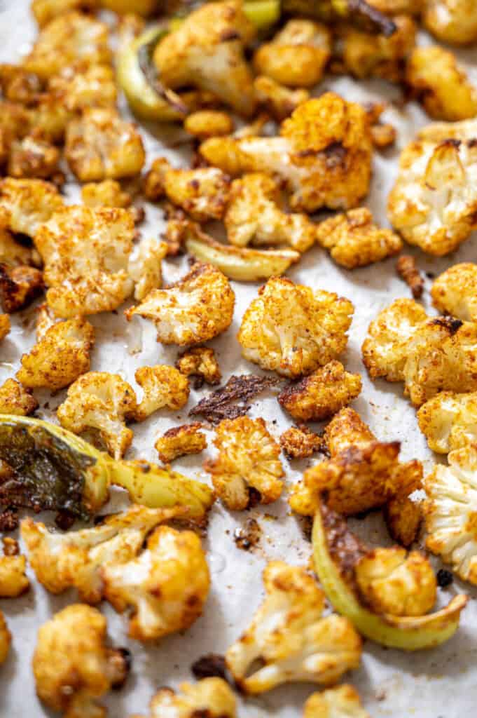 roasted cauliflower.