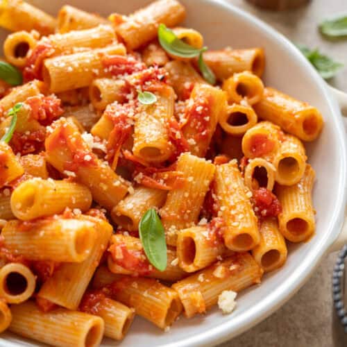 bruschetta pasta.