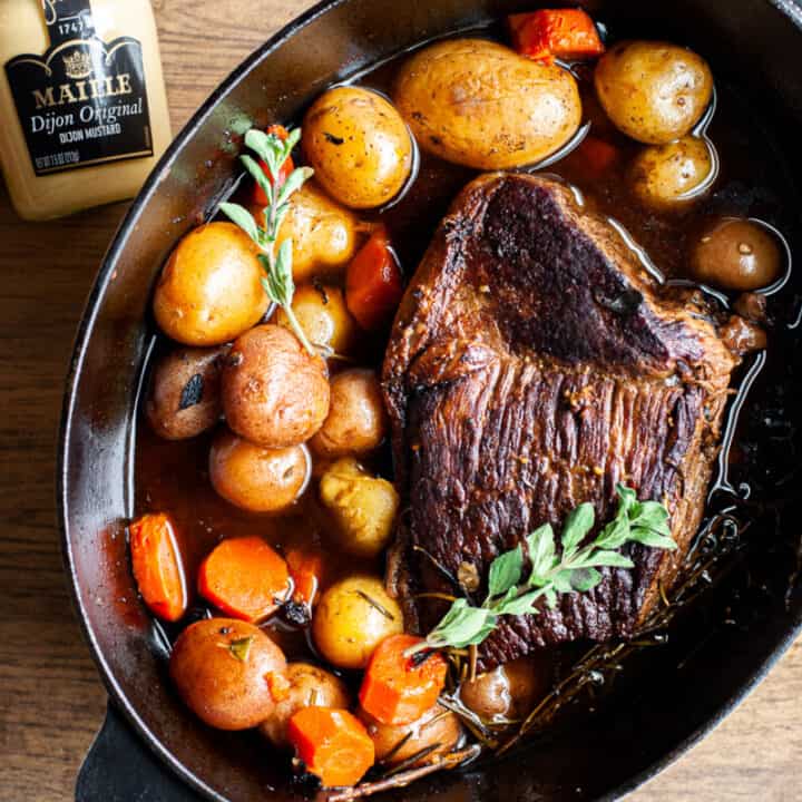 Mustard Crusted Pot Roast Tasting With Tina