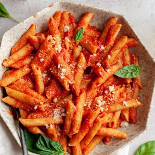 penne pomodoro.
