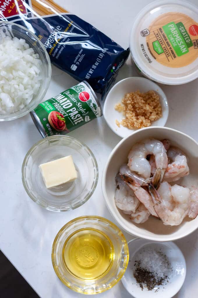 Shrimp Luciano ingredients