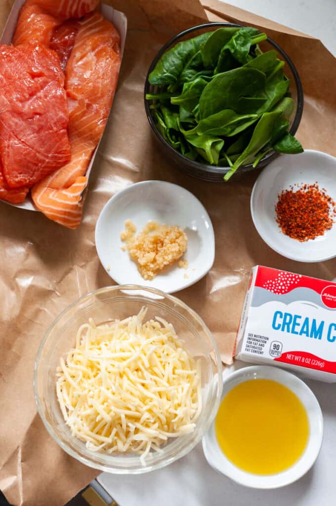 spinach stuffed salmon ingredients