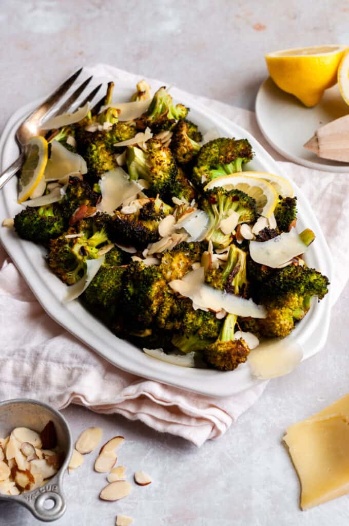 Easy Tuscan Roasted Broccoli