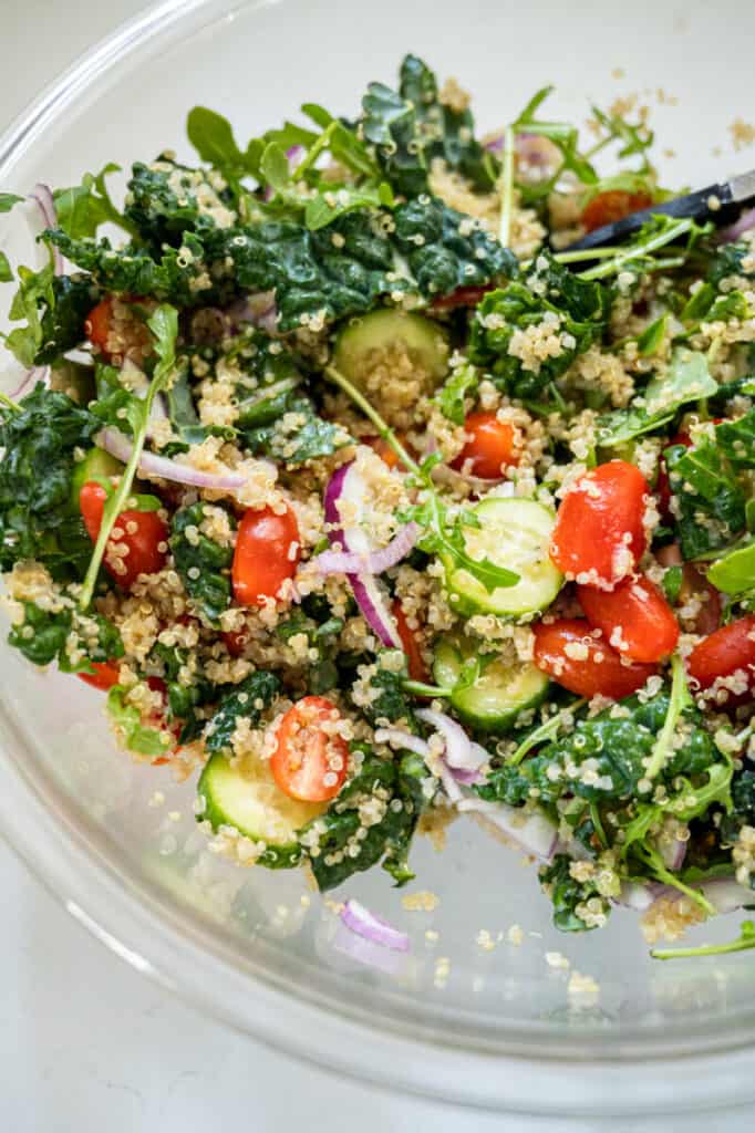 quinoa vegetable salad