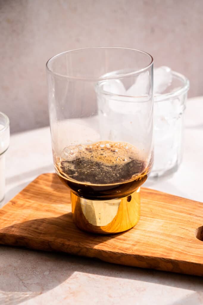 espresso in a cup