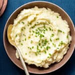 Boursin mashed potatoes.