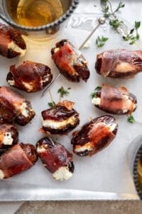 Prosciutto Wrapped Dates.