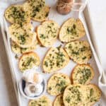 easy garlic bread.