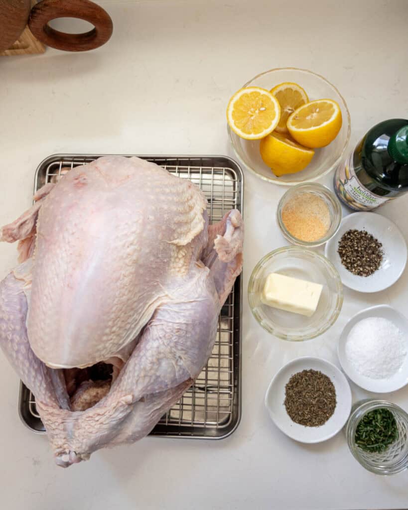 convection oven roast turkey ingredients.