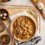 French onion pasta.