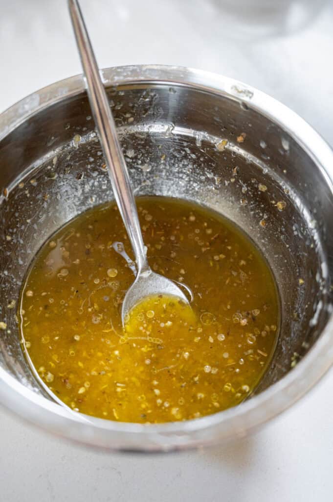 tangy greek pasta salad dressing.