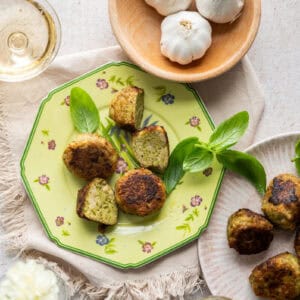 pesto chicken meatballs.