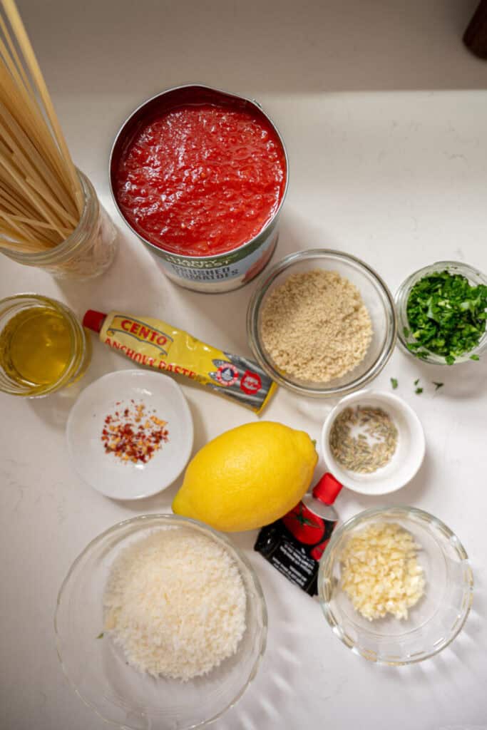 pasta milanese ingredients.
