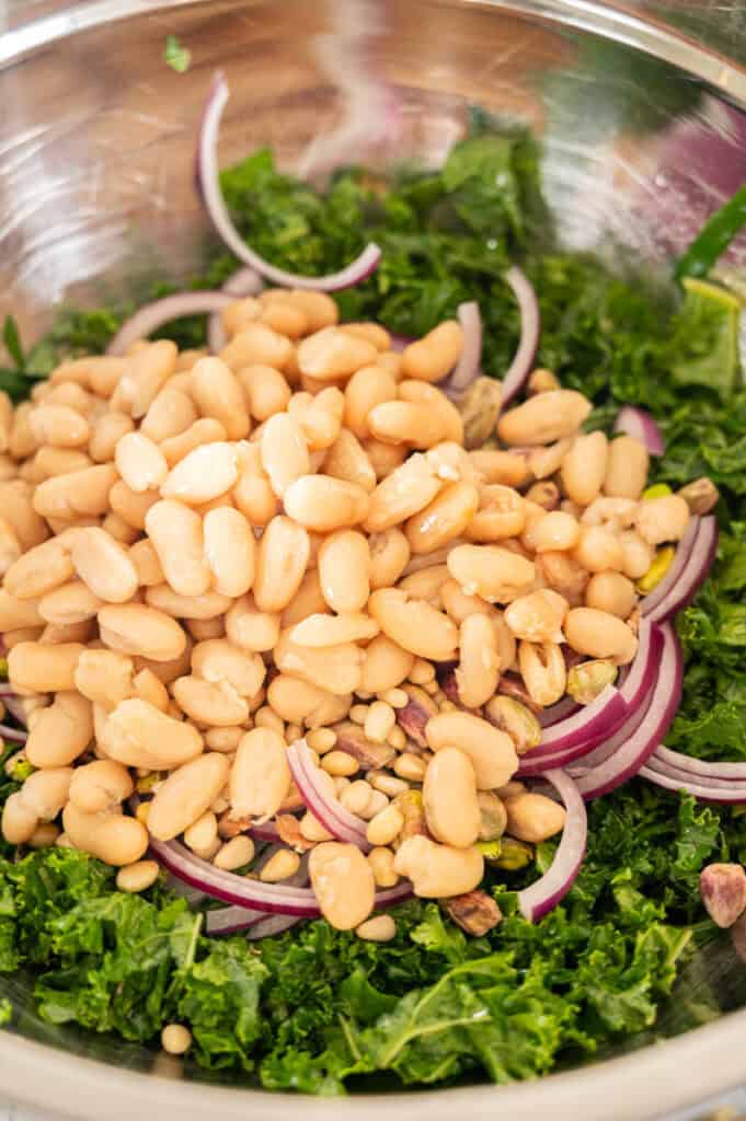 cannellini bean salad.