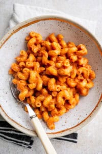 hidden veggies pasta sauce in a bowl.