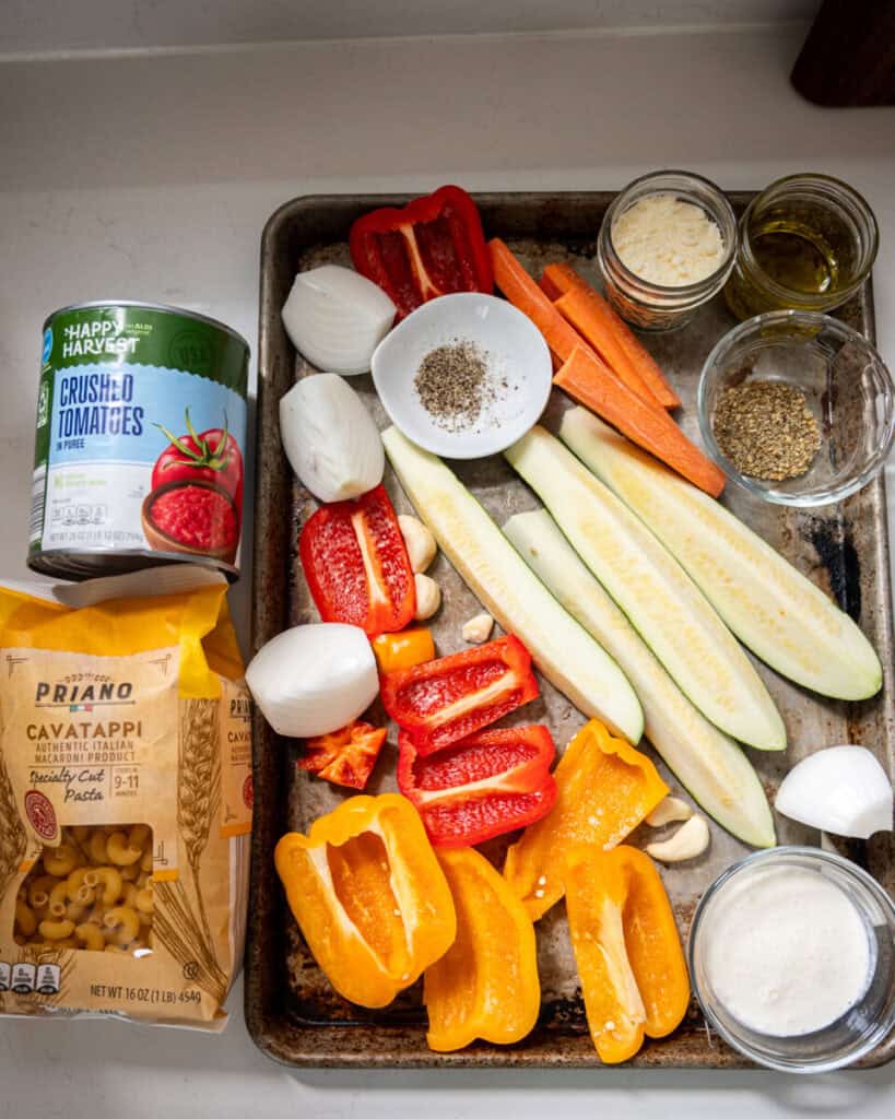 hidden veggies pasta sauce ingredients.
